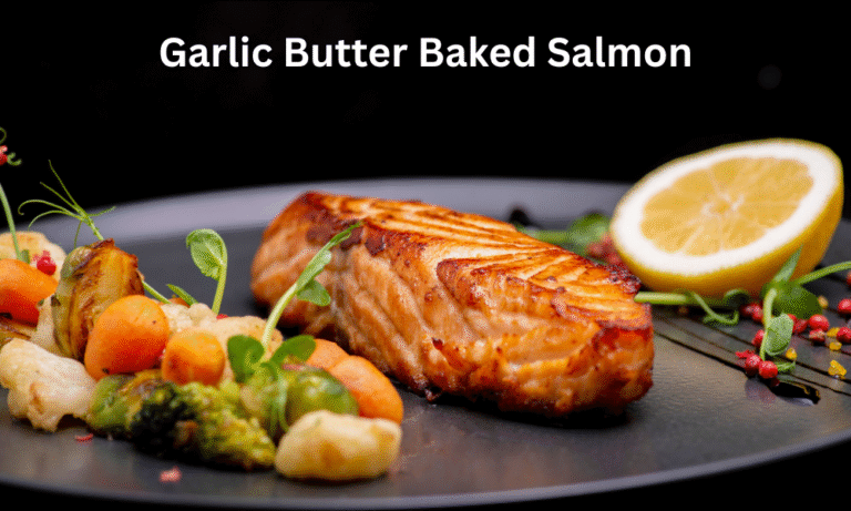 Garlic Butter Baked Salmon