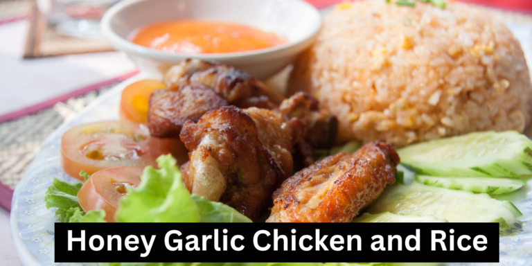 Honey Garlic Chicken and Rice
