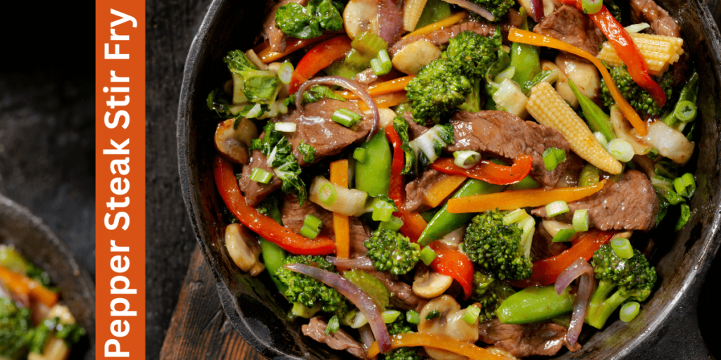 Pepper Steak Stir Fry Meal Prep