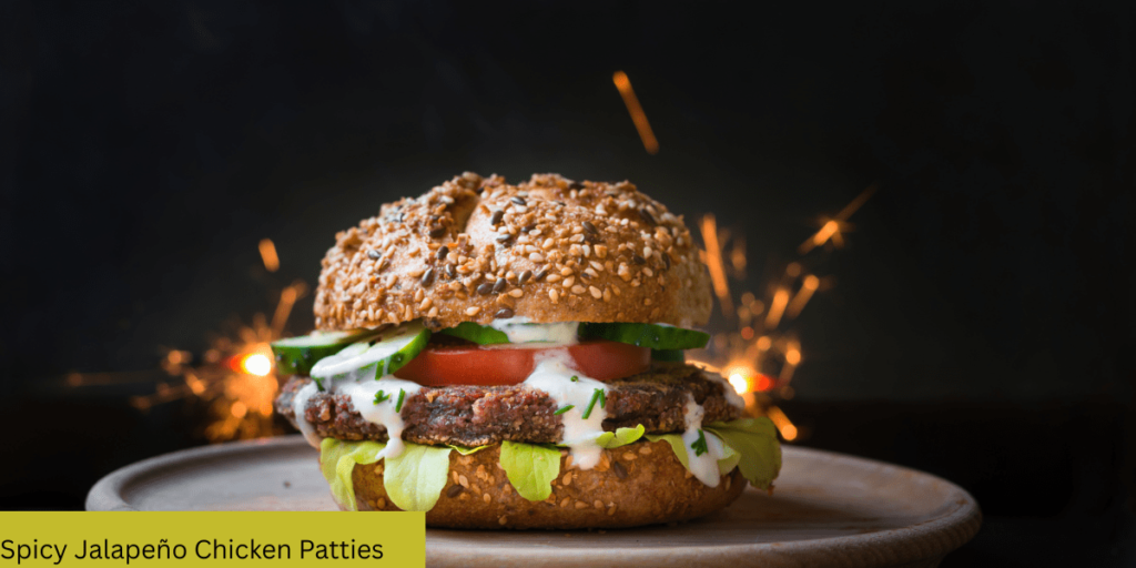 Spicy Jalapeño Chicken Patties-
